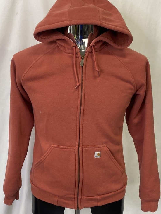 Carhartt Jackets & Blazers - Carhartt Vintage Zip-Up Thermal-lines Hooded Sweatshirt Wmn's Size M Used Great